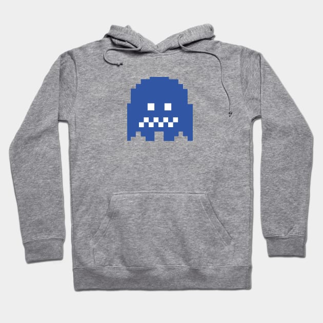 Pacman blue ghost Hoodie by ezioman